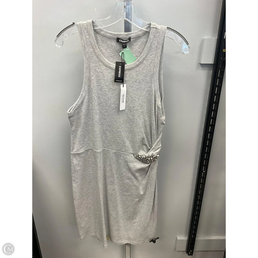 Dress Casual Short By Express In Grey, Size: M
