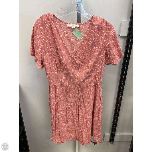 Dress Casual Short By Loft In Polkadot Pattern, Size: 6