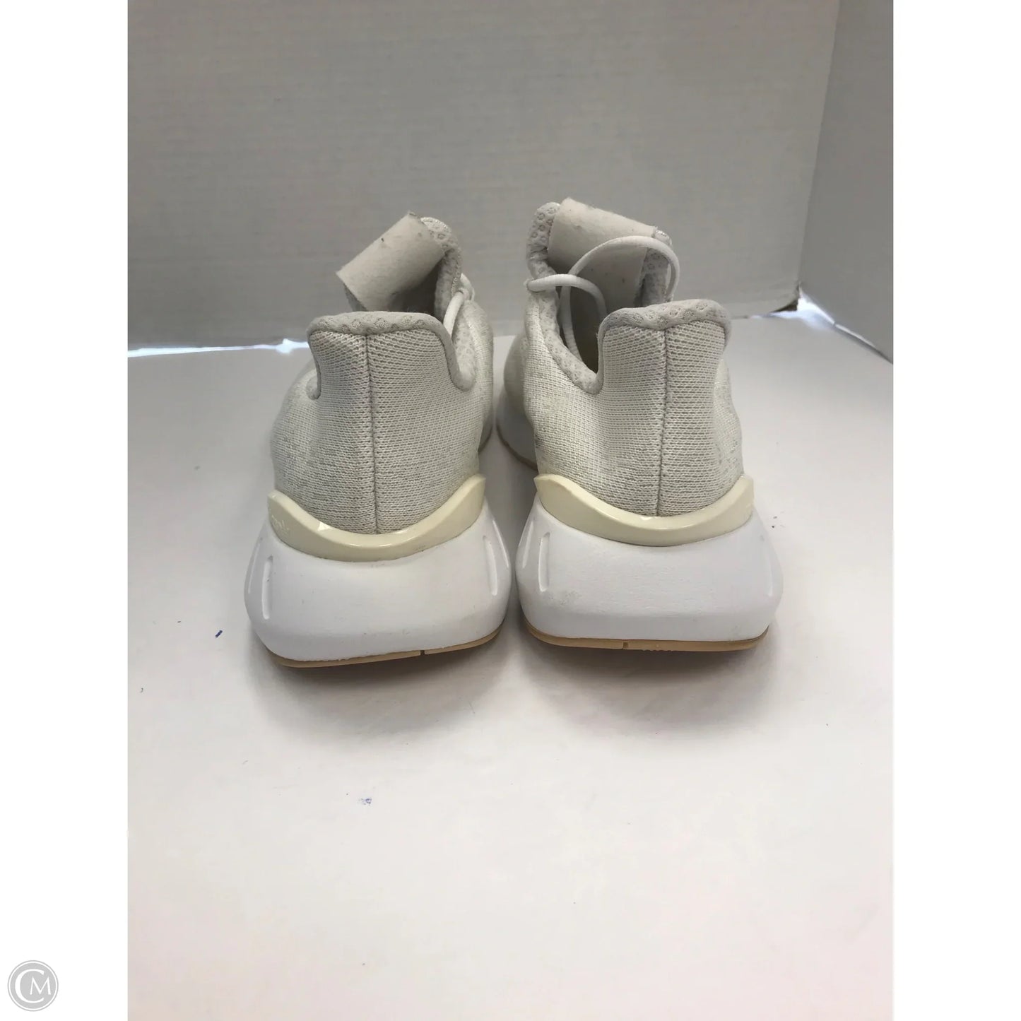 Shoes Sneakers By Adidas In Cream, Size: 8