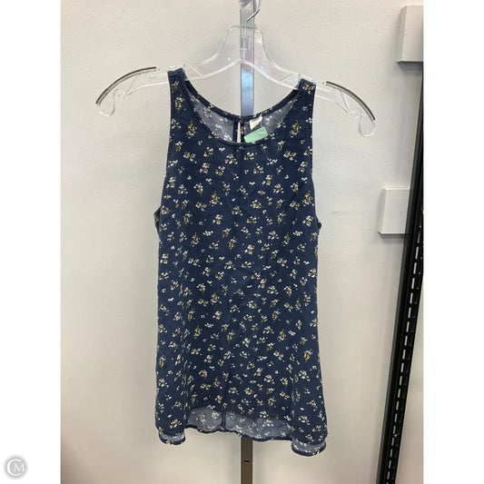 Top Sleeveless By Old Navy In Floral Print, Size: L