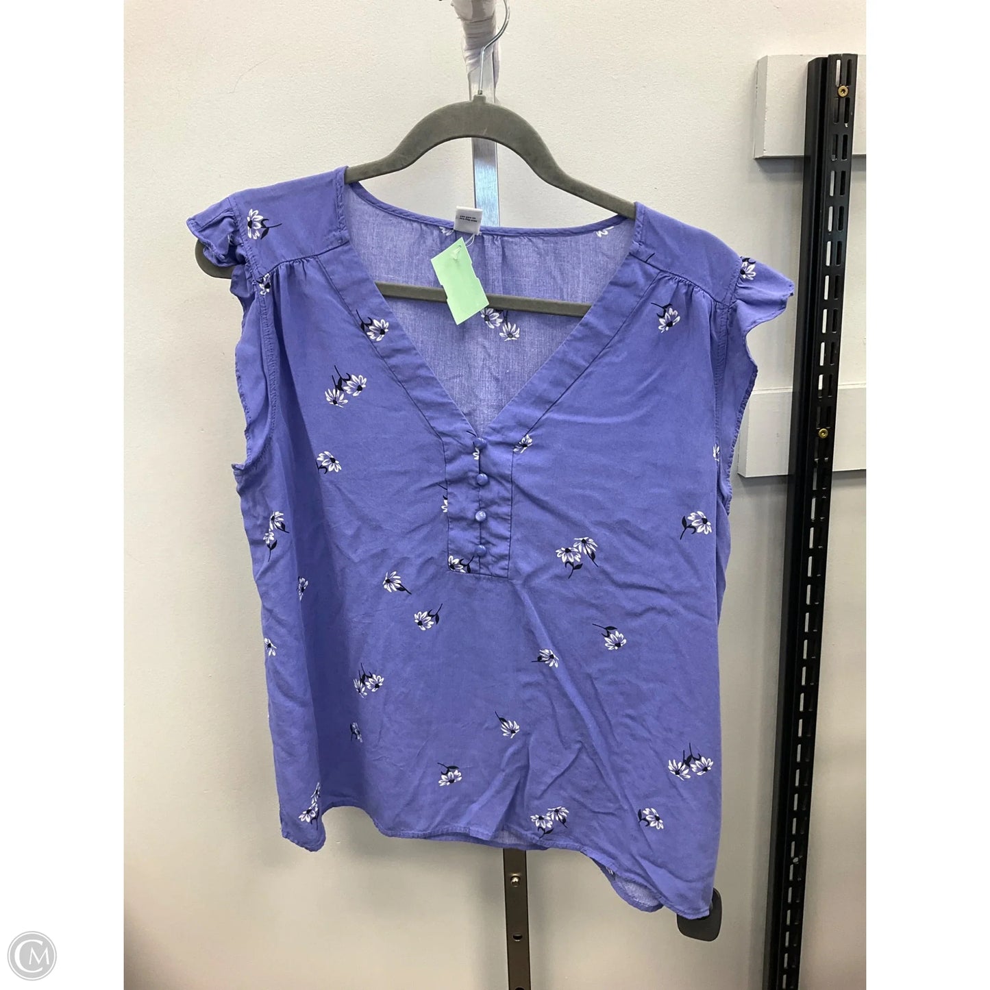 Top Sleeveless By Old Navy In Purple, Size: L