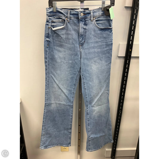 Jeans Flared By Loft In Blue Denim, Size: 2