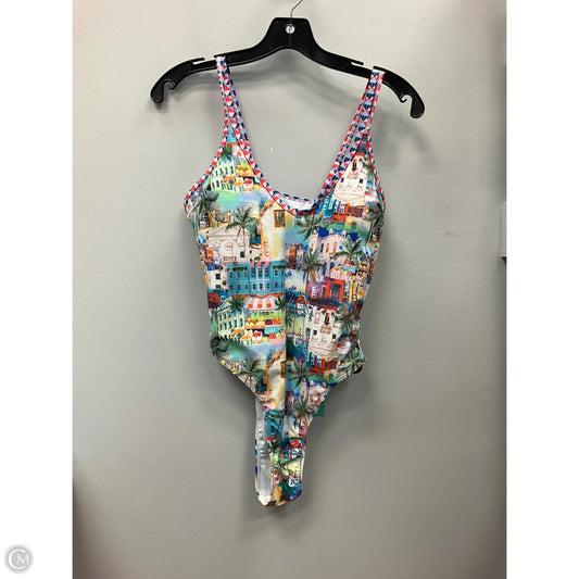 Swimsuit By Clothes Mentor In Multi-colored, Size: M