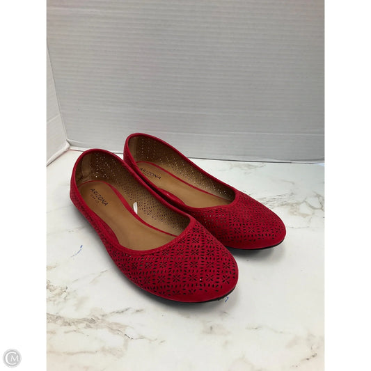 Shoes Flats By Arizona In Red, Size: 11