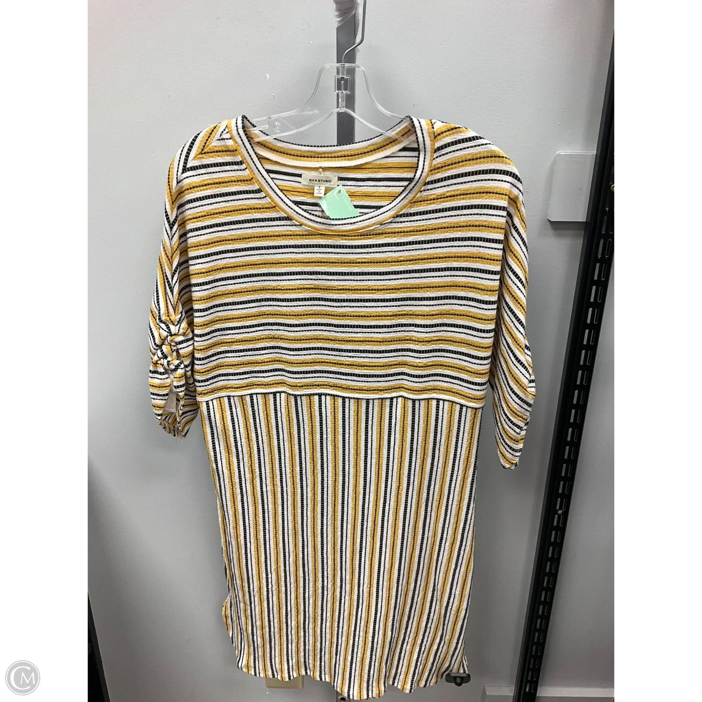 Dress Casual Short By Max Studio In Striped Pattern, Size: S