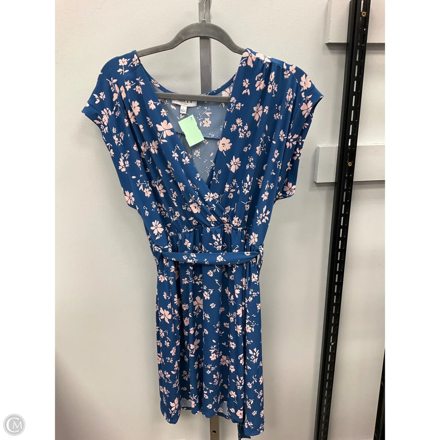 Dress Casual Short By Gilli In Blue, Size: L