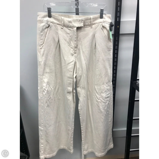 Pants Dress By American Eagle In Cream, Size: 12