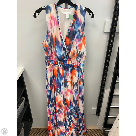 Dress Casual Maxi By London Times In Multi-colored, Size: 12