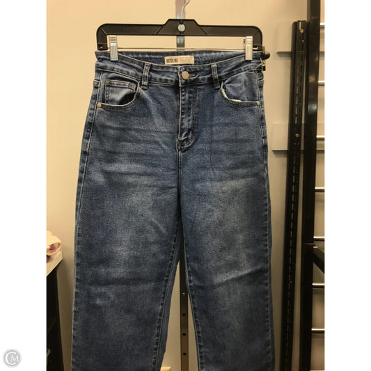 Jeans Flared By Clothes Mentor In Blue Denim, Size: 8
