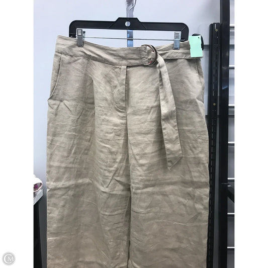 Pants Designer By Halston In Beige, Size: L