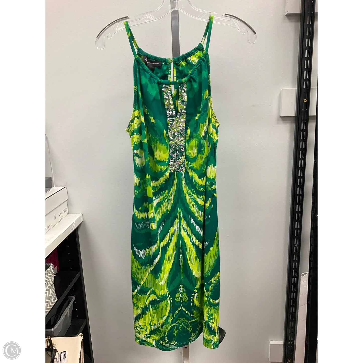 Dress Casual Short By Inc In Green, Size: M