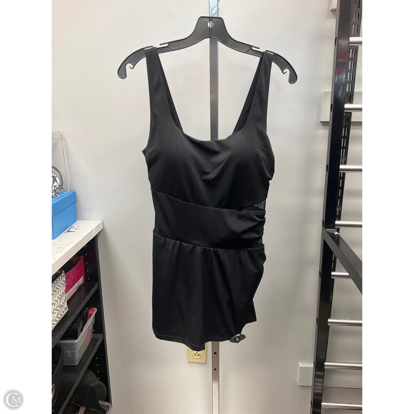 Swimsuit By Clothes Mentor In Black, Size: 10