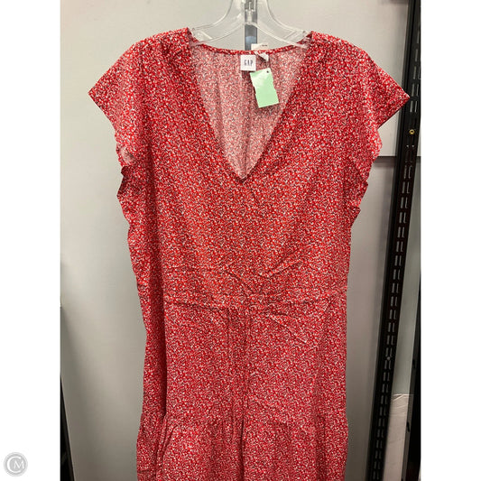 Dress Casual Short By Gapfit In Floral Print, Size: L