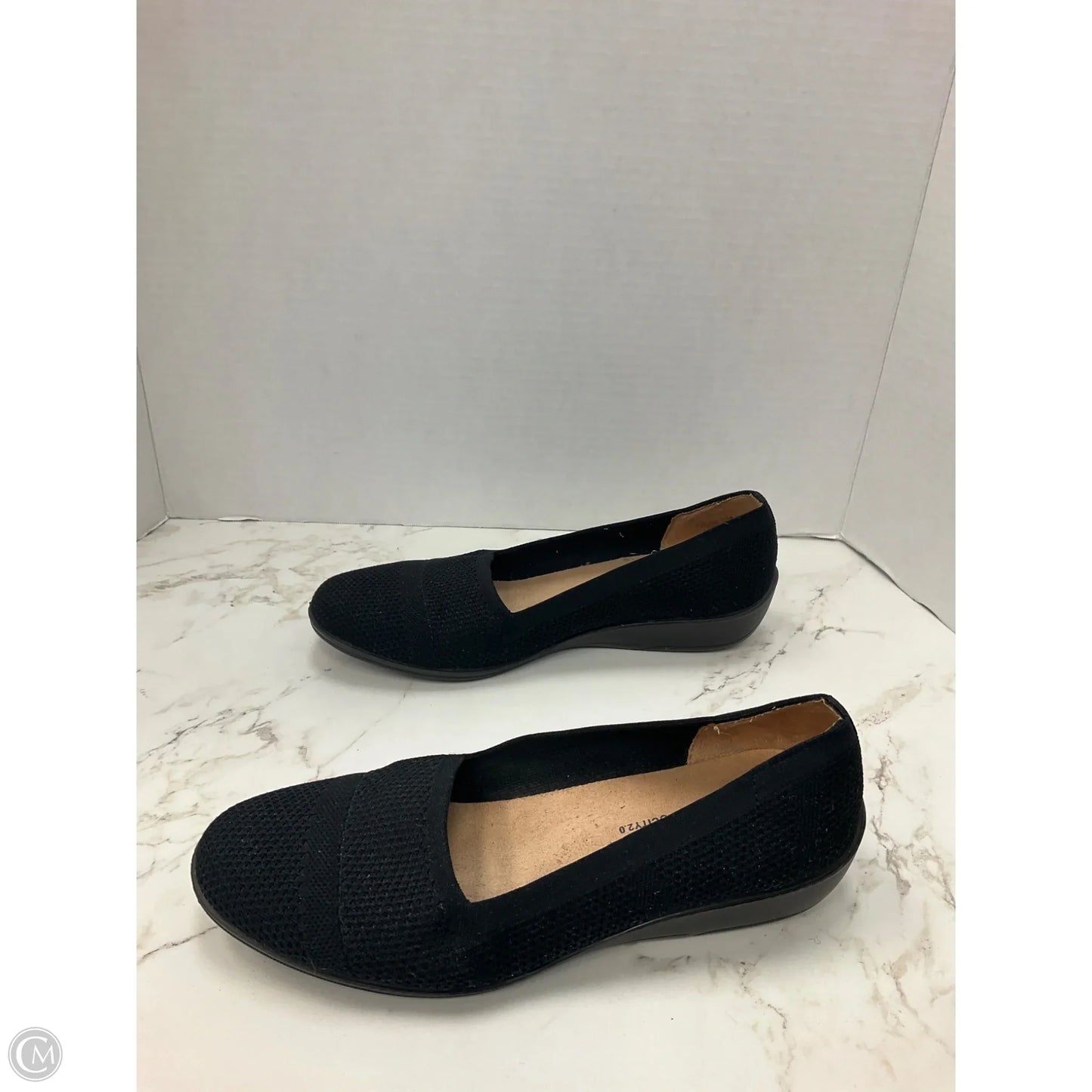 Shoes Heels Wedge By Life Stride In Black, Size: 9.5