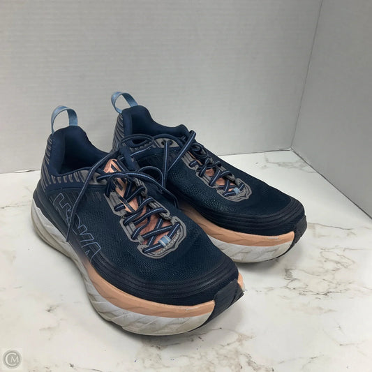 Shoes Sneakers By Hoka In Navy, Size: 9