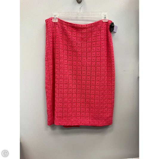 Skirt Mini & Short By Ann Taylor In Coral, Size: 6