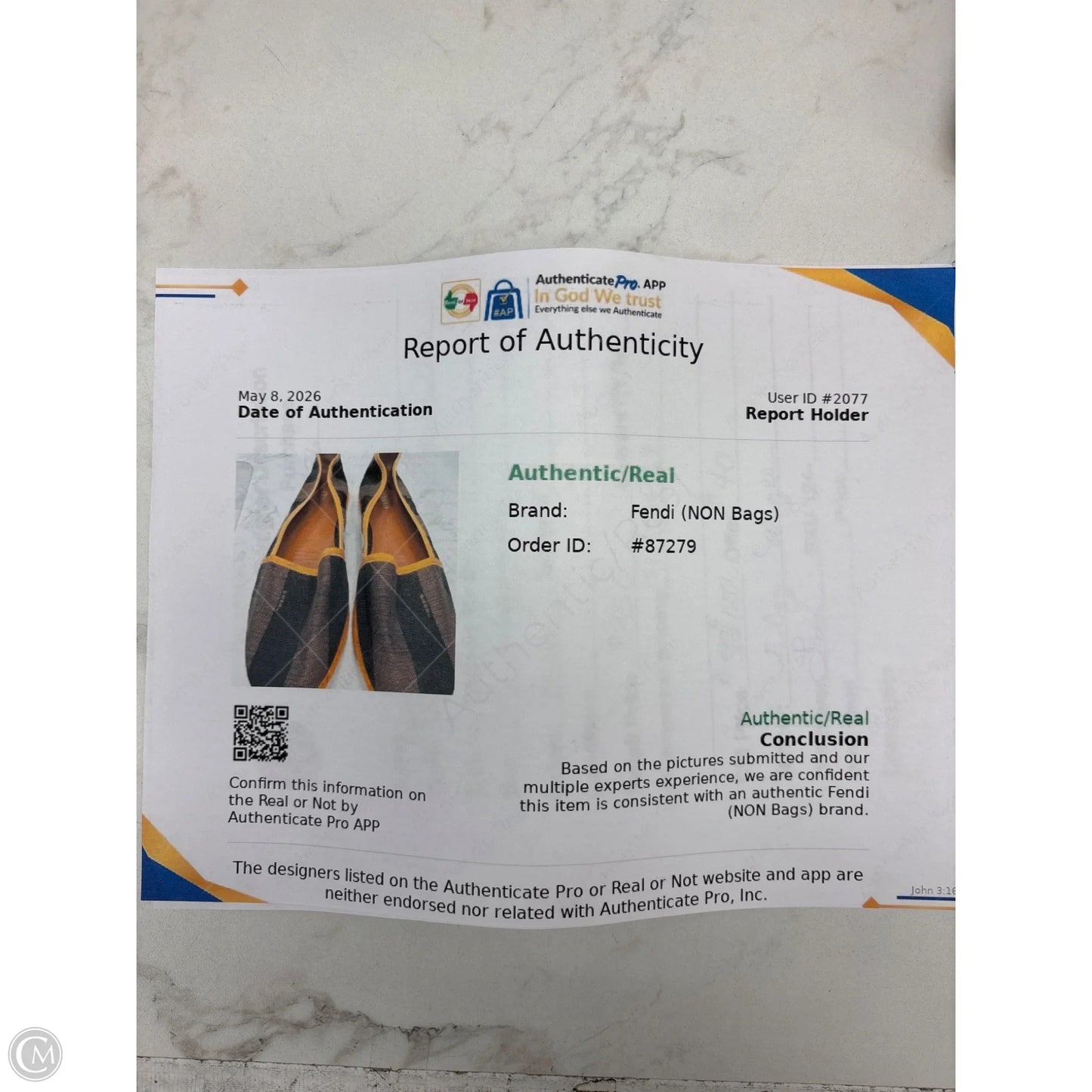 Shoes Luxury Designer By Fendi In Brown, Size: 9