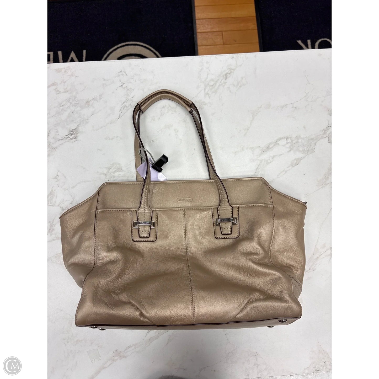Tote Designer By Coach, Size: Large