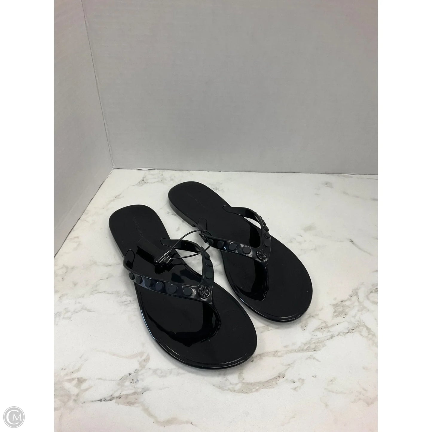 Sandals Designer By Tory Burch In Black, Size: 7