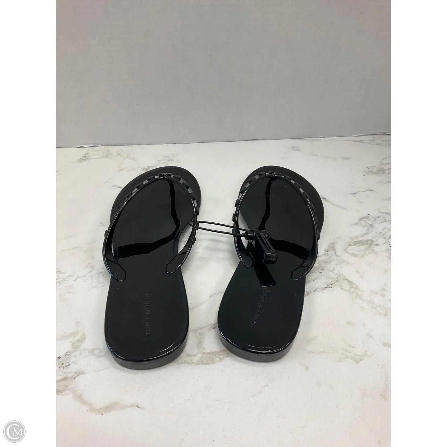 Sandals Designer By Tory Burch In Black, Size: 7