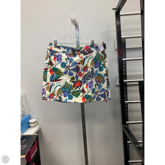Skirt Mini & Short By Clothes Mentor In Floral Print, Size: M
