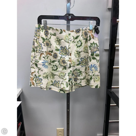 Shorts By Loft In Floral Print, Size: 6