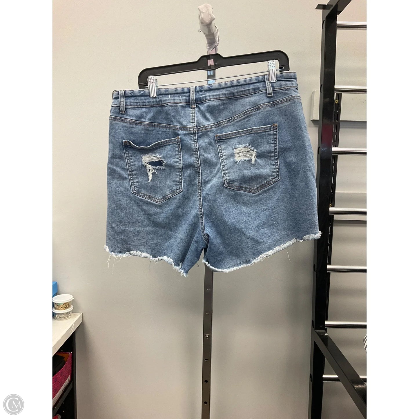 Shorts By A Beautiful Soul In Blue Denim, Size: 14