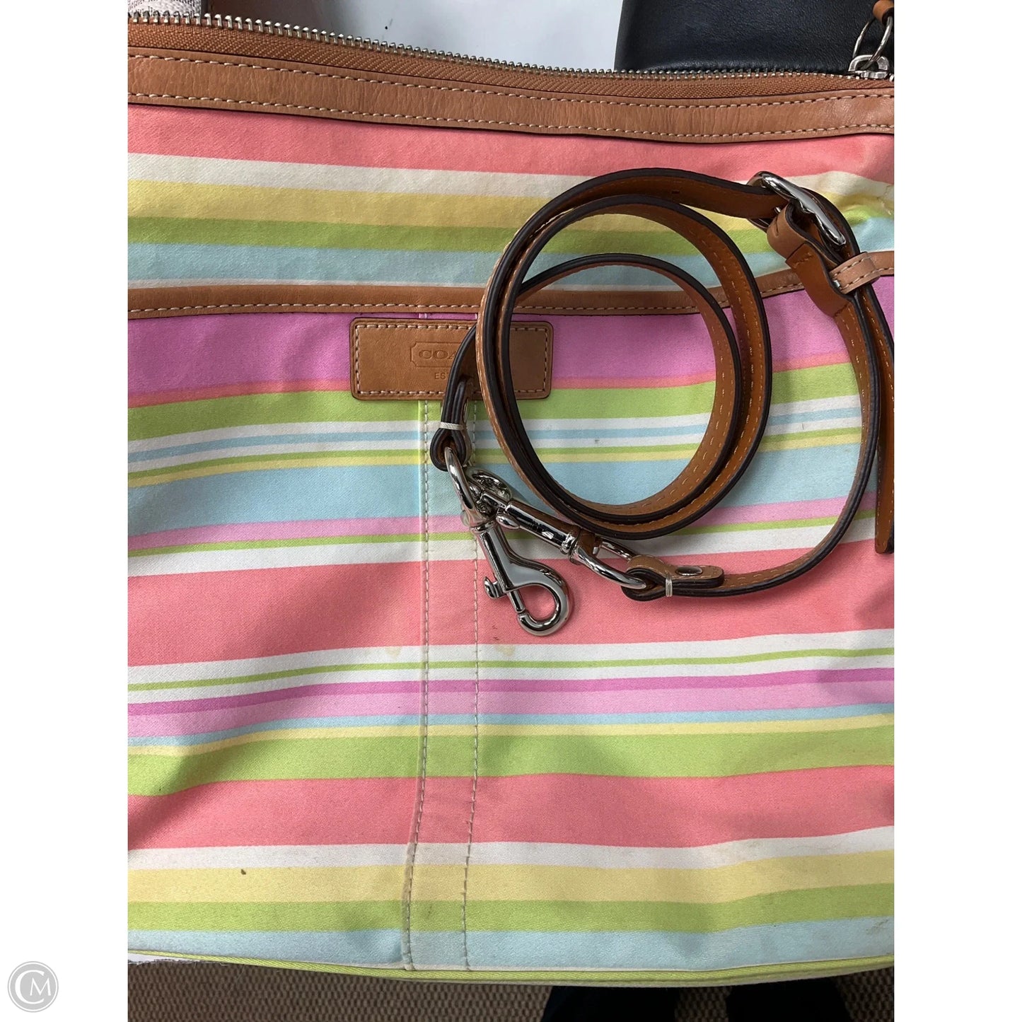 Handbag Designer By Coach, Size: Medium