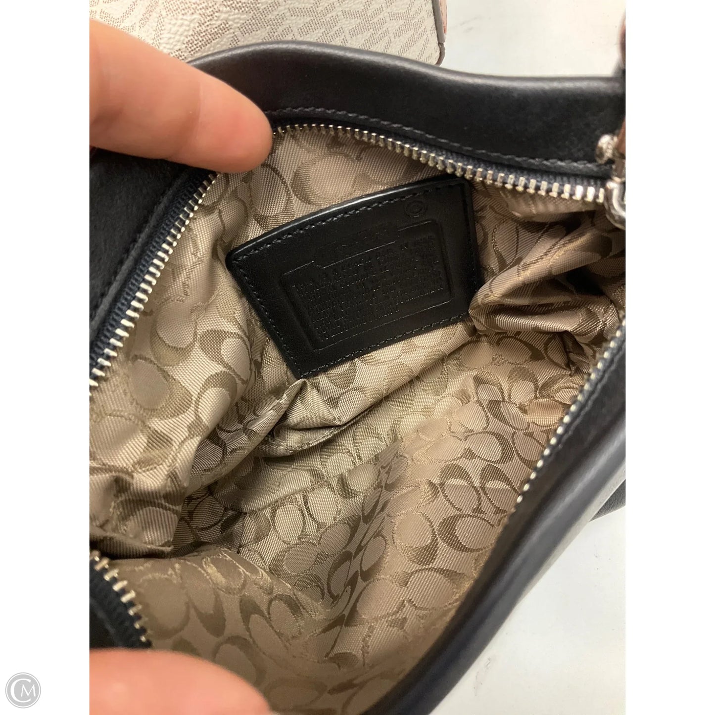 Handbag Designer By Coach, Size: Small