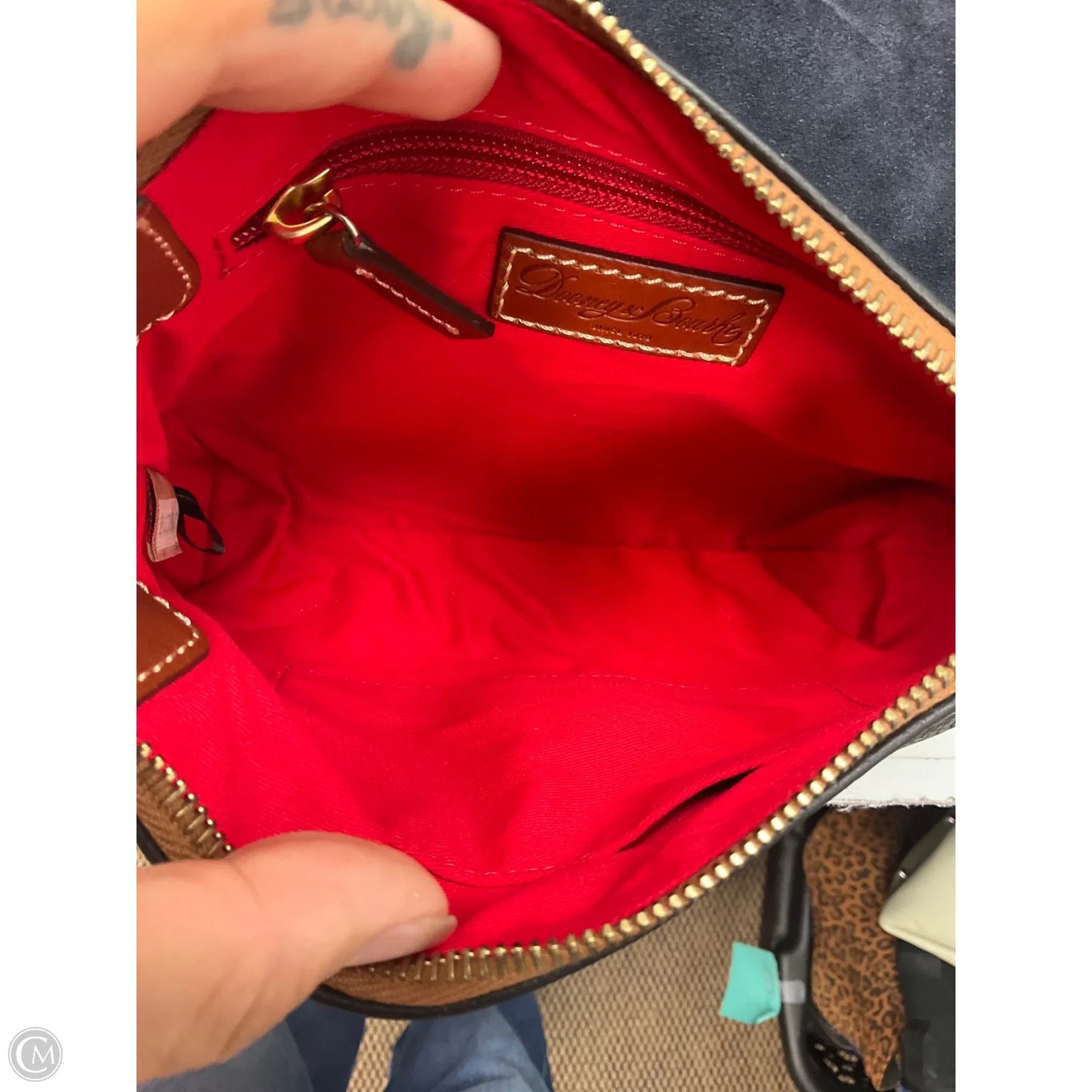 Crossbody Designer By Dooney And Bourke, Size: Small