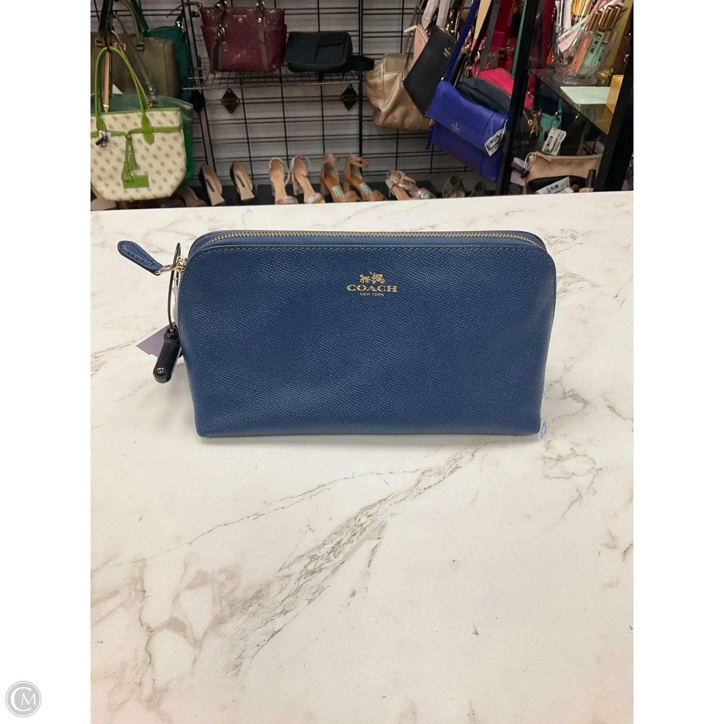 Makeup Bag Designer By Coach, Size: Large