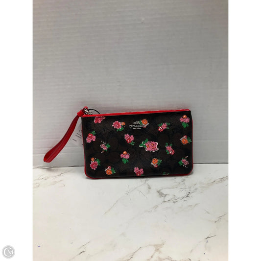 Wristlet Designer By Coach, Size: Medium