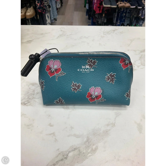 Makeup Bag Designer By Coach, Size: Medium