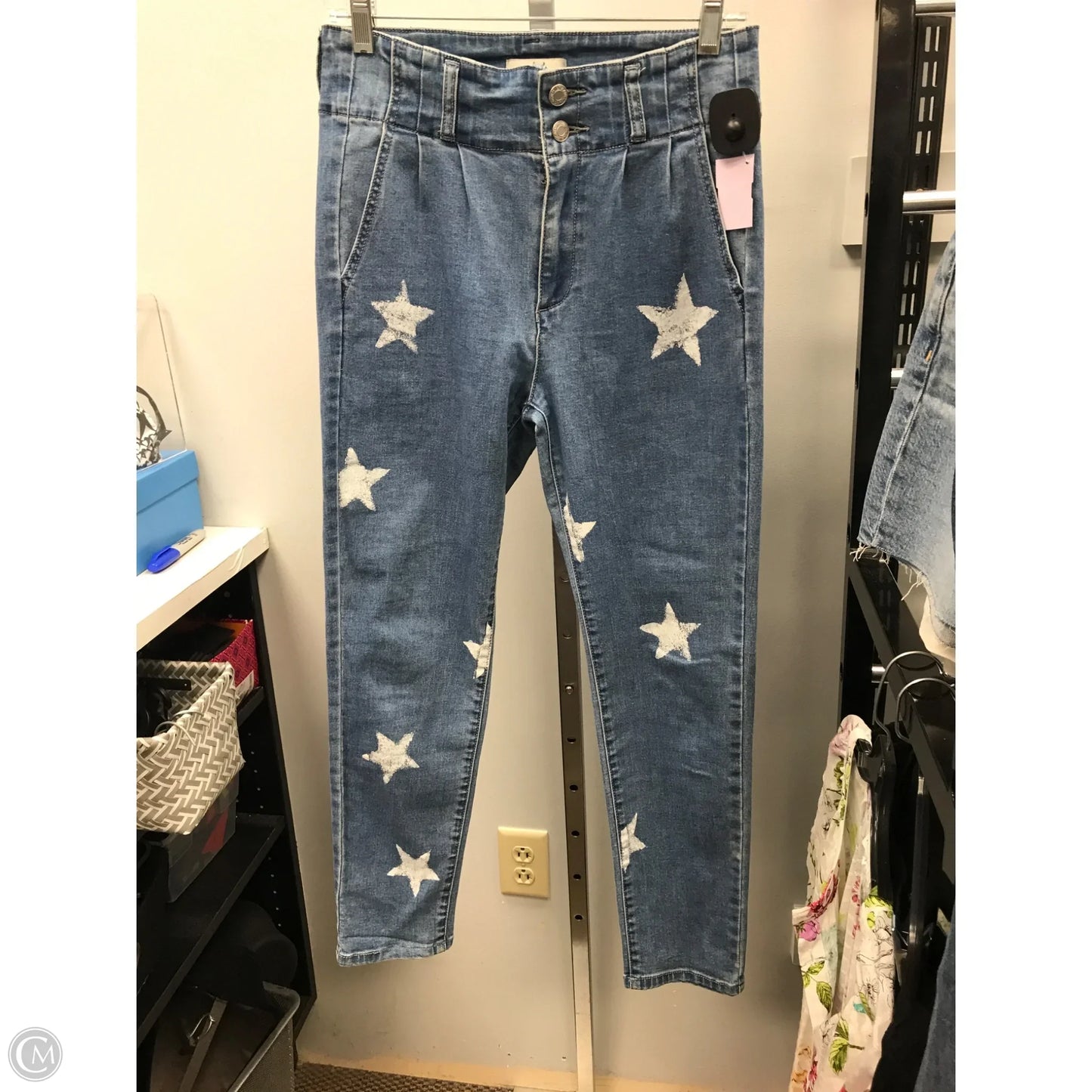 Jeans Straight By Clothes Mentor In Blue Denim, Size: 10