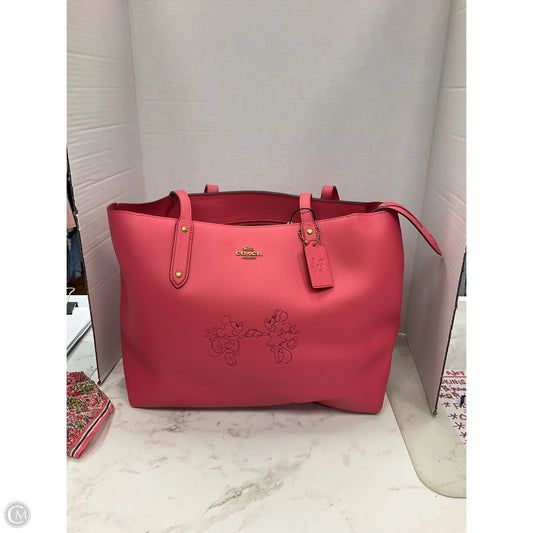 Tote Designer By Coach, Size: Large
