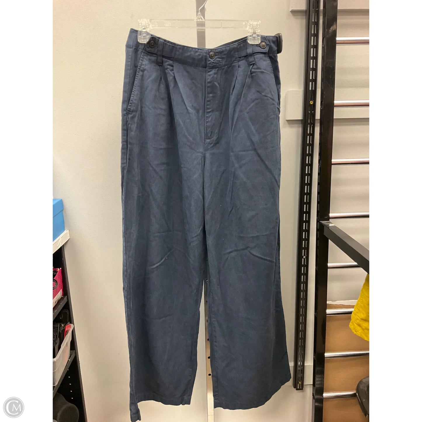 Pants Wide Leg By Madewell In Navy, Size: 6