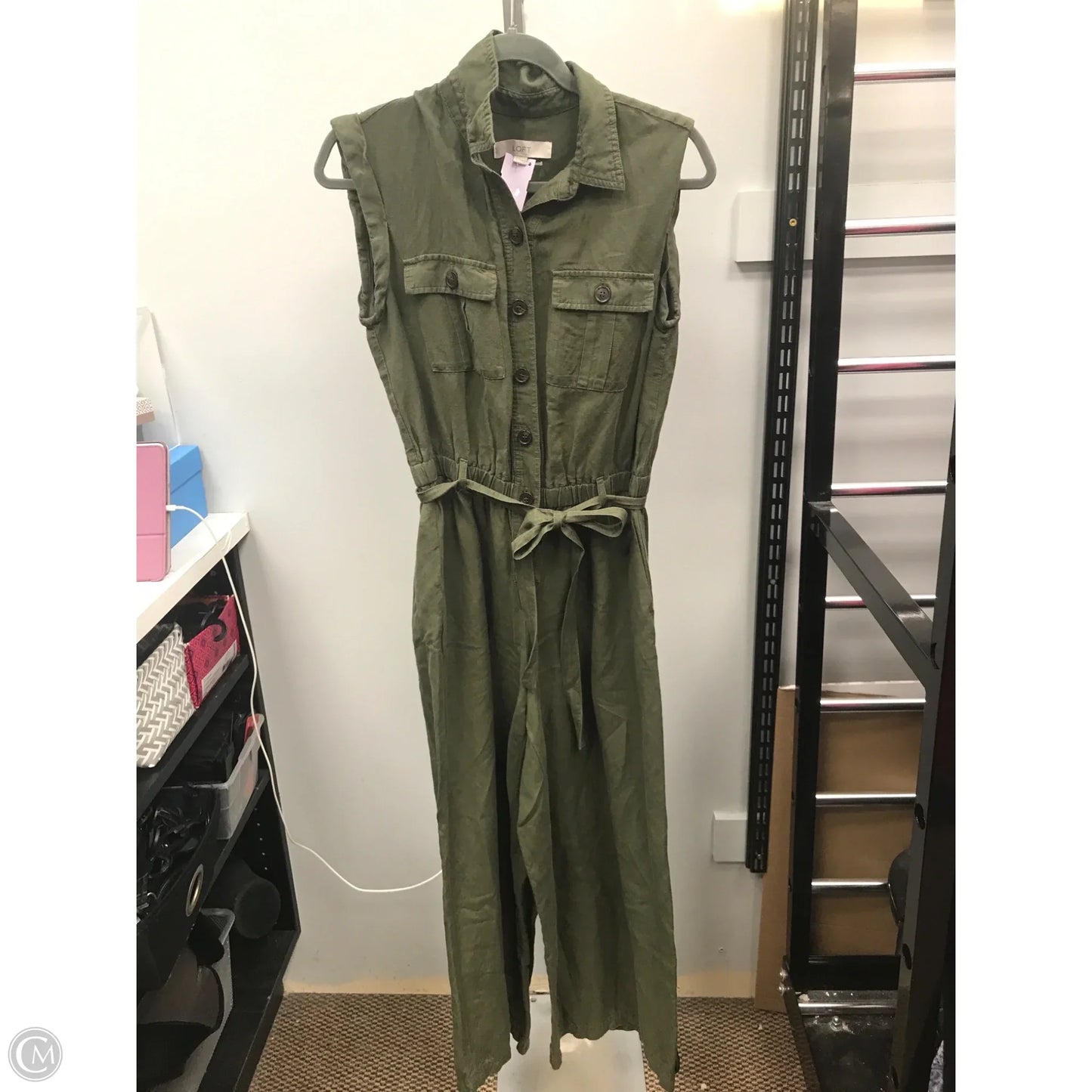 Jumpsuit By Loft In Green, Size: S