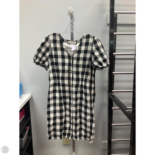 Dress Casual Short By Loft In Checkered Pattern, Size: 4p