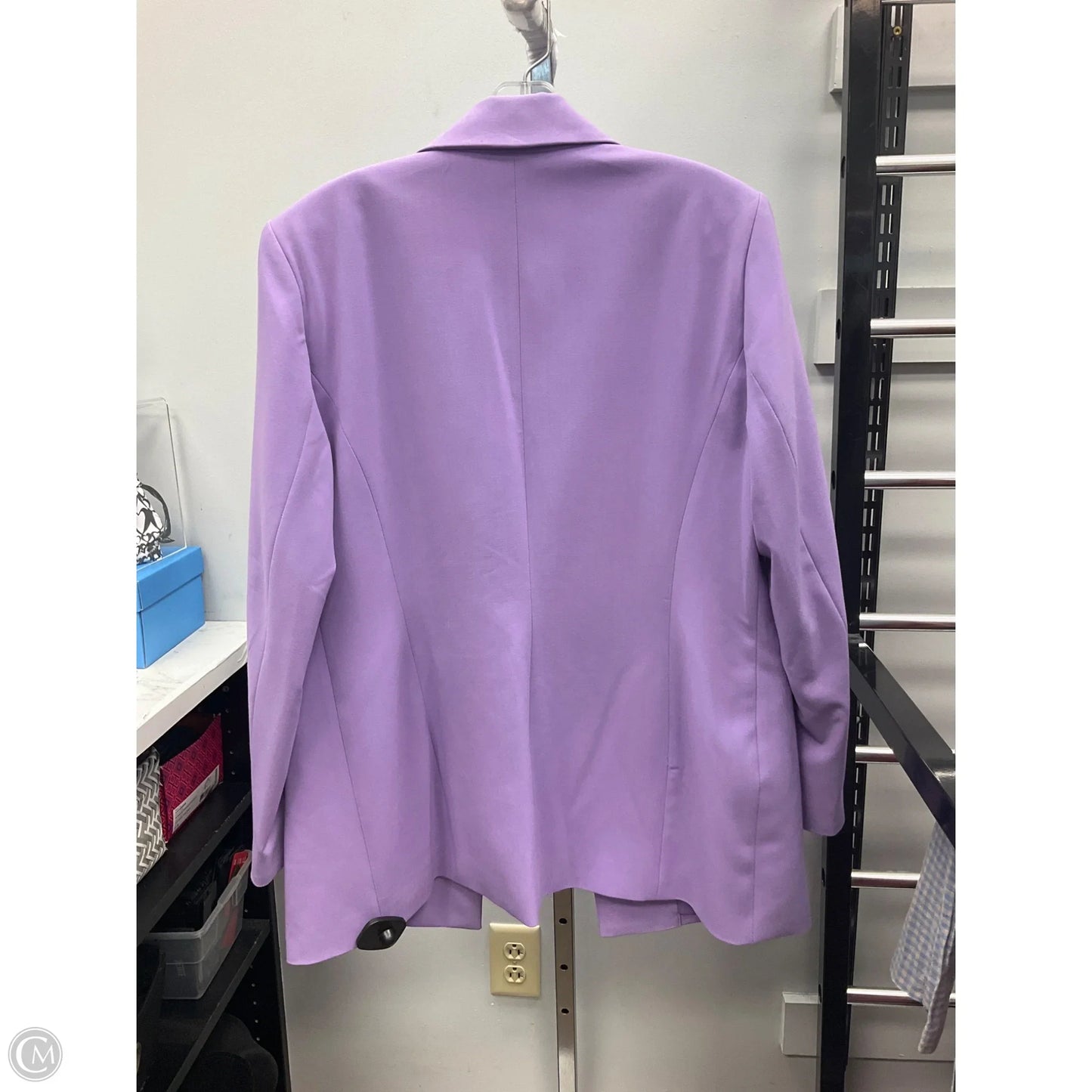 Blazer By Bar Iii In Purple, Size: L