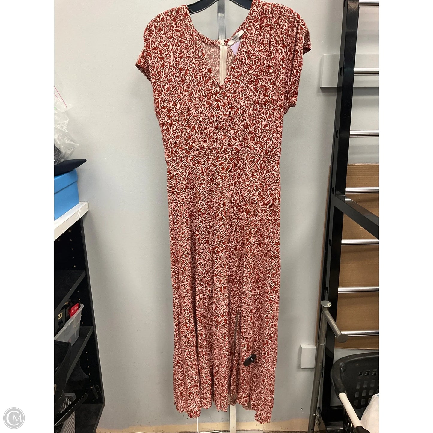 Dress Casual Maxi By Madewell In Floral Print, Size: 8