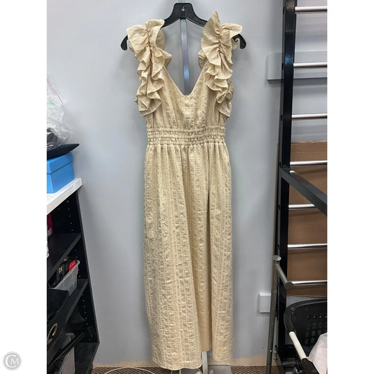 Dress Casual Maxi By Mare Mare In Tan, Size: Xs
