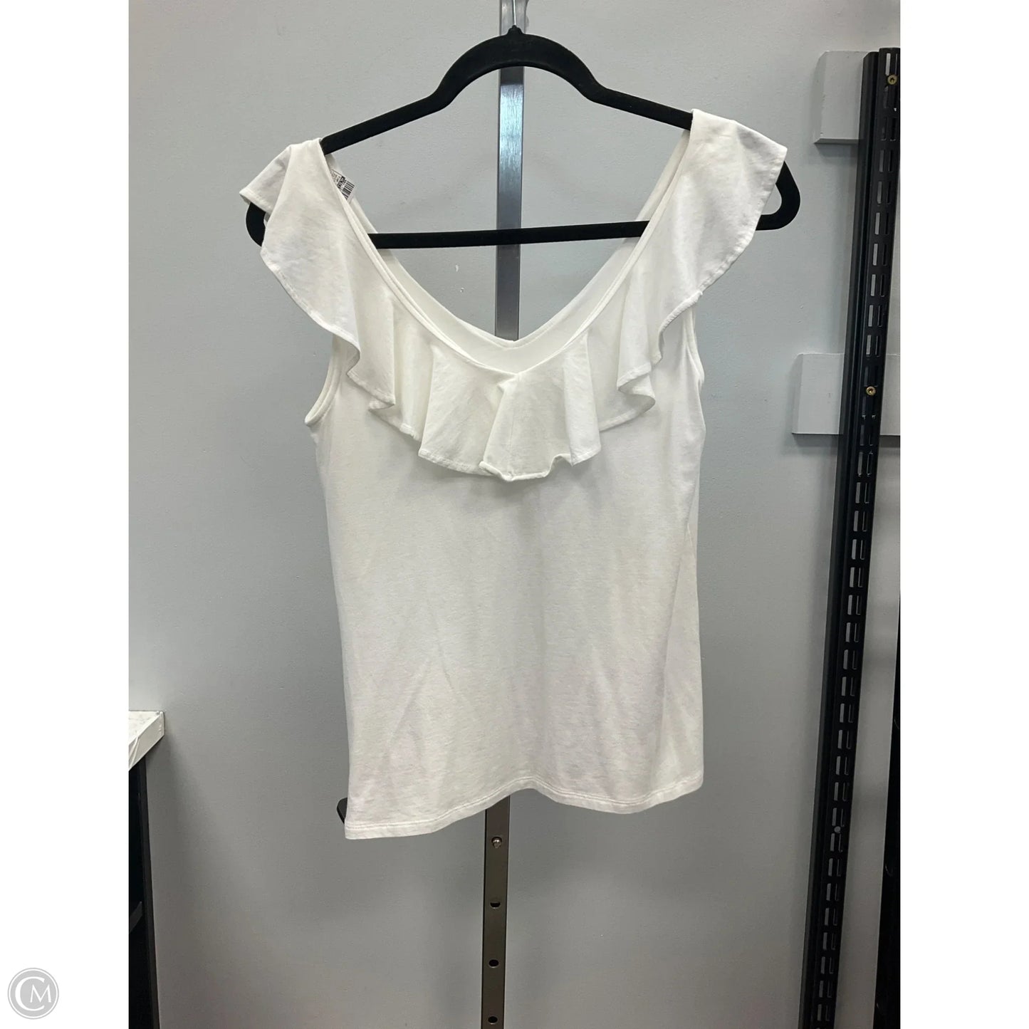 Top Sleeveless Designer By Lilly Pulitzer In White, Size: Xs
