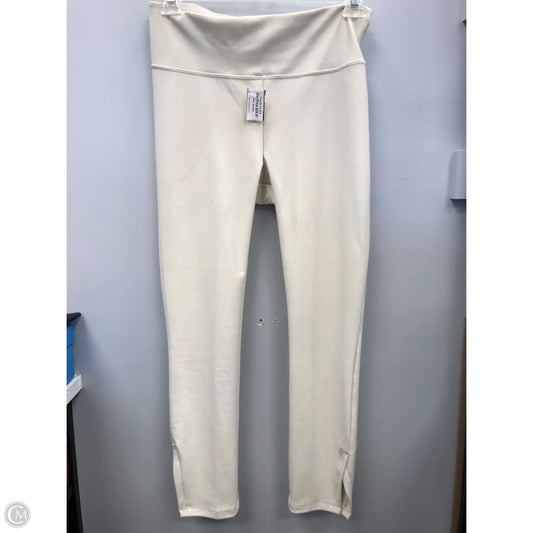 Pants Leggings By Calia In Cream, Size: L