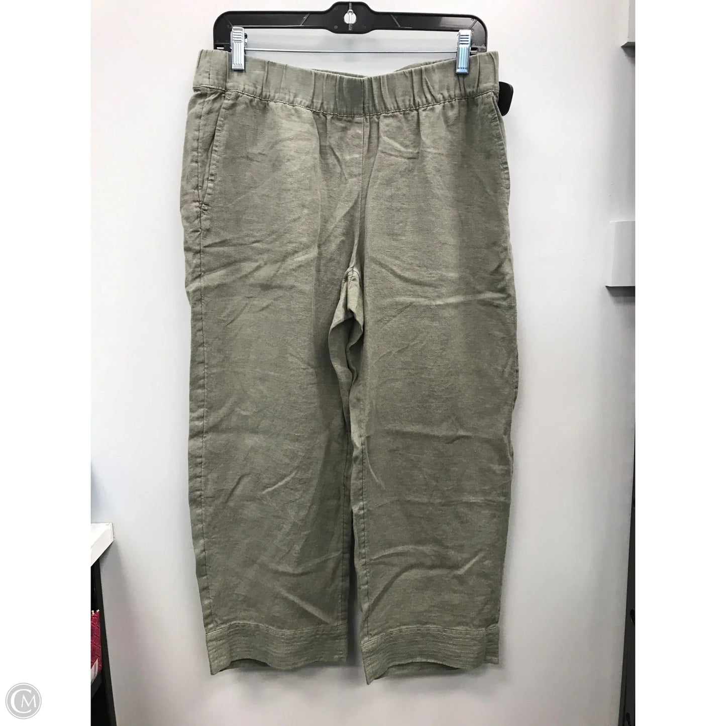 Pants Linen By J. Jill In Green, Size: S