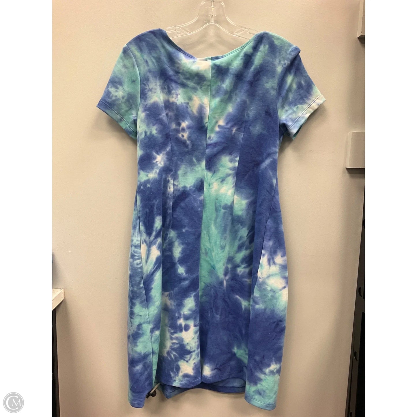 Dress Casual Midi By Connected Apparel In Tie Dye Print, Size: S
