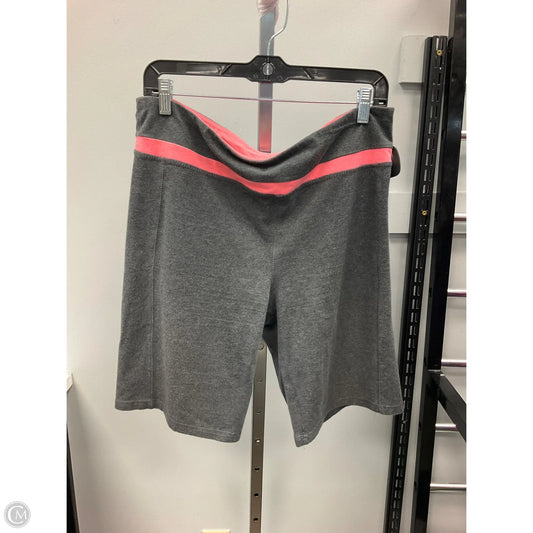 Athletic Shorts By Everlast In Grey, Size: Xl