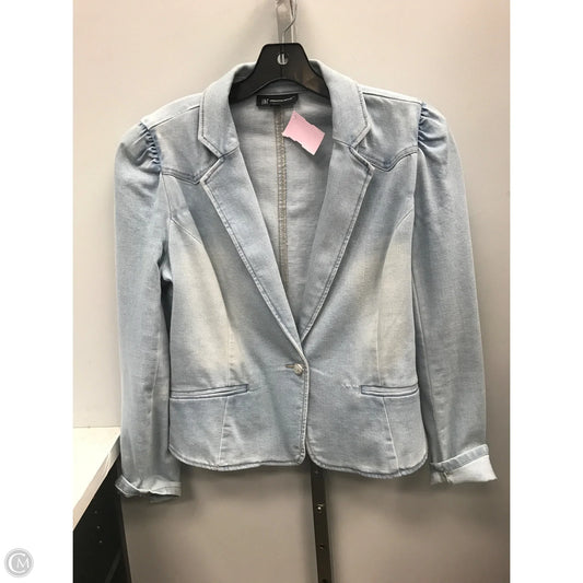 Blazer By Inc In Blue Denim, Size: M