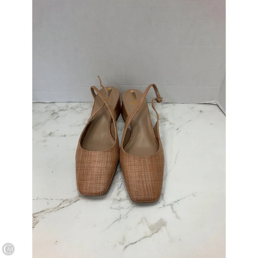 Shoes Heels Block By Sam Edelman In Tan, Size: 8