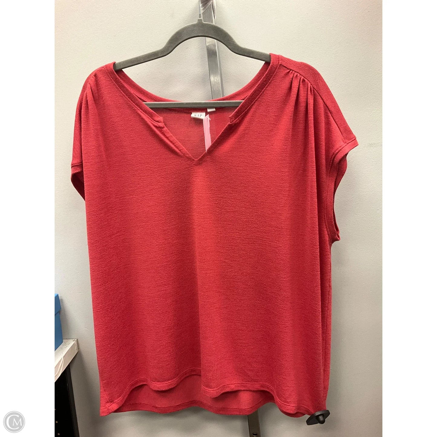 Top Sleeveless By Gap In Copper, Size: Xl
