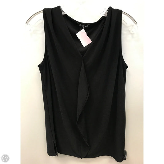 Top Sleeveless By Roz And Ali In Black, Size: S
